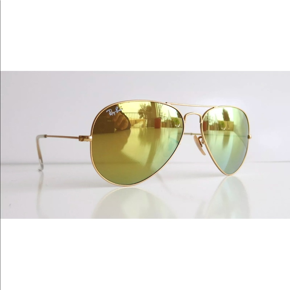 New Genuine Ray Ban 3025 112/93 Gold Yellow